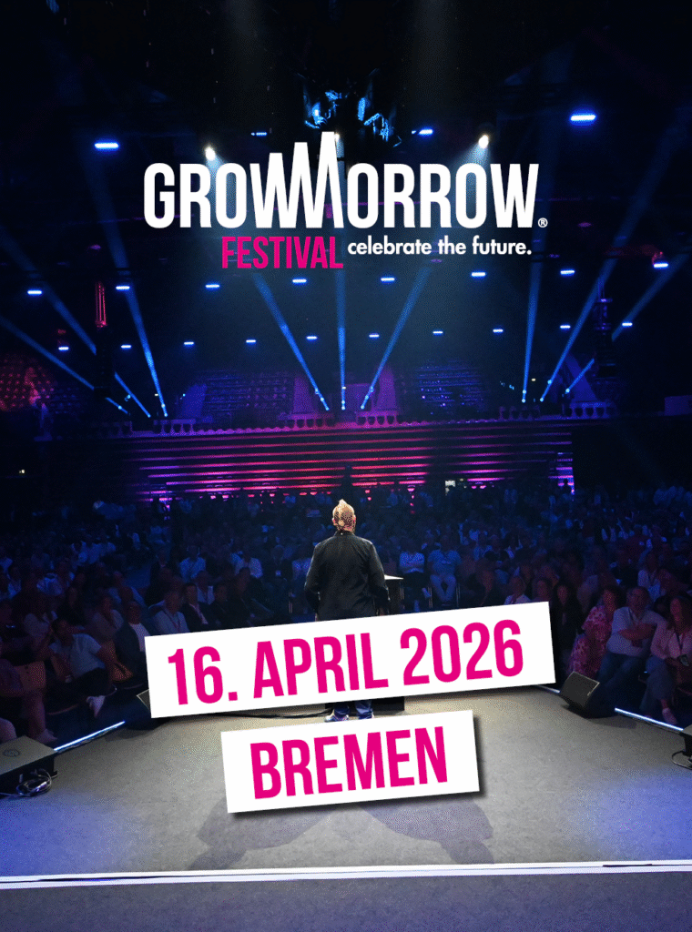 Bild von Growmorrow Bühne mit Label 16.April 2026 Bremen
